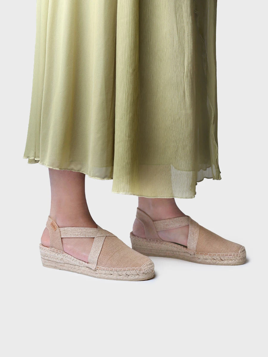 Toni Pons Verdi-V espadrilles femme toile coton vegan