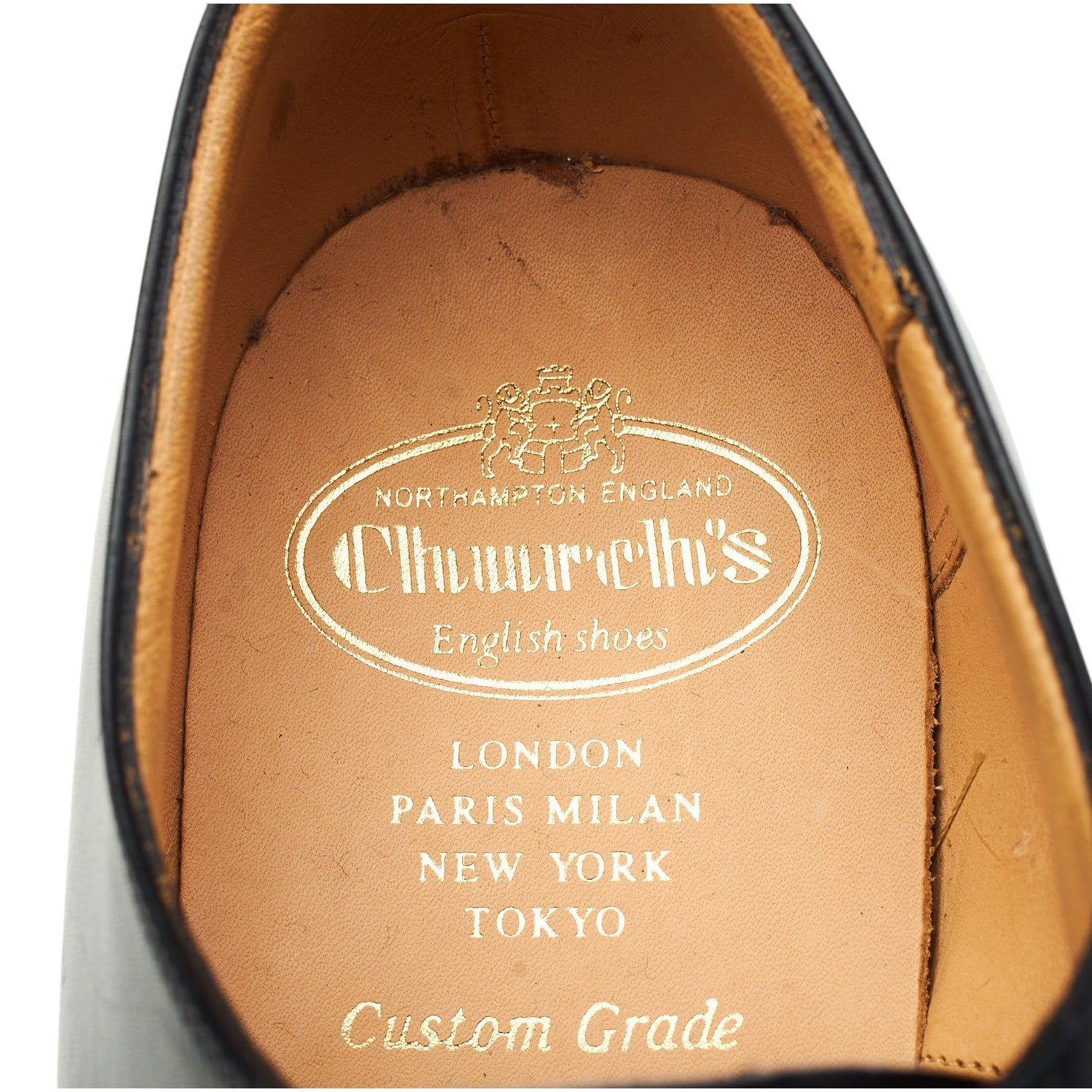 Church's Consul richelieu cuir noir 8.5 UK