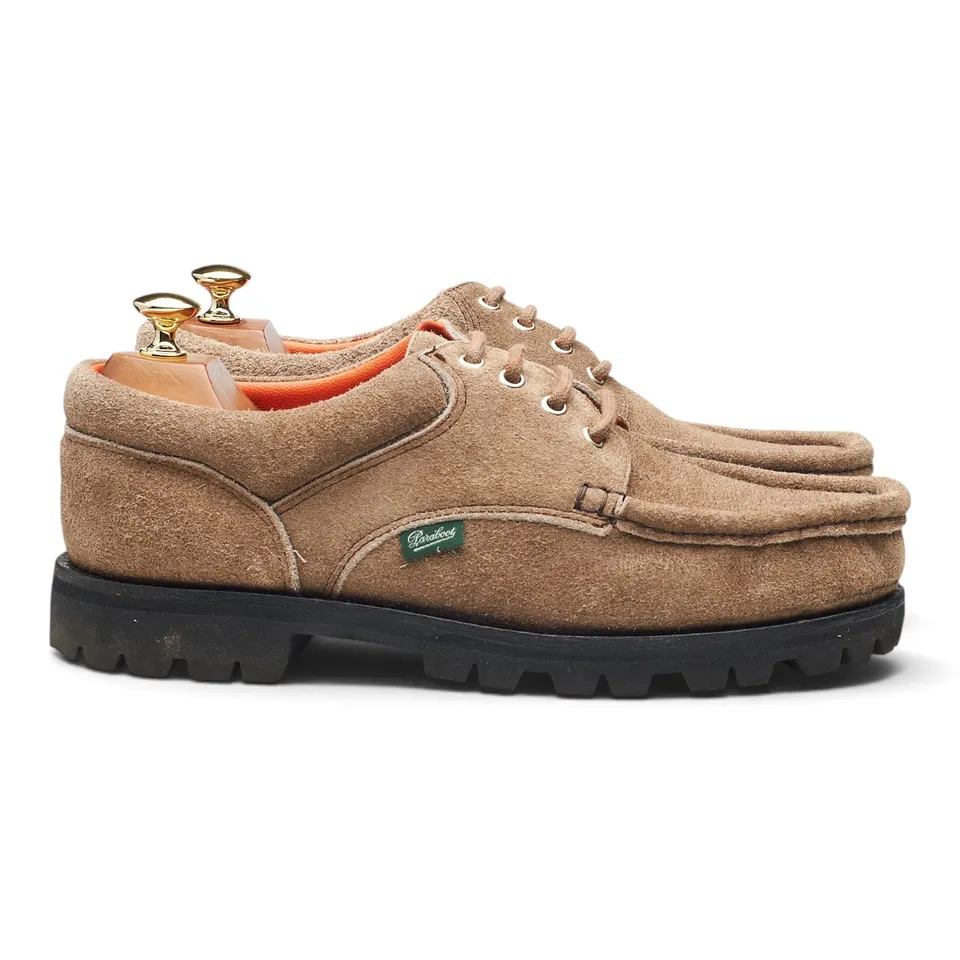 Paraboot Thiers chaussures bateau daim marron UK 9