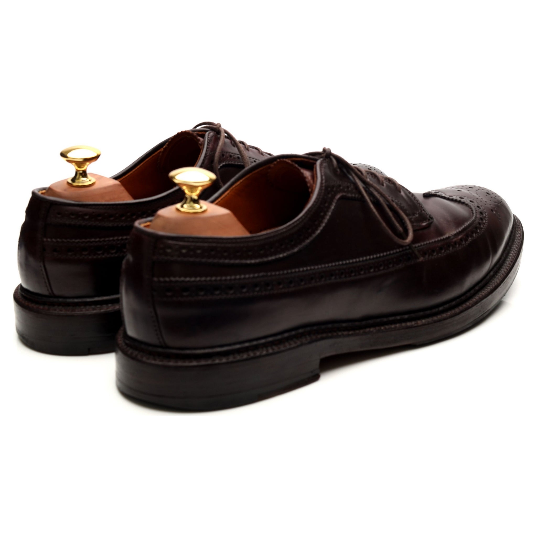 Alden 975 derbys cordovan bordeaux UK 9