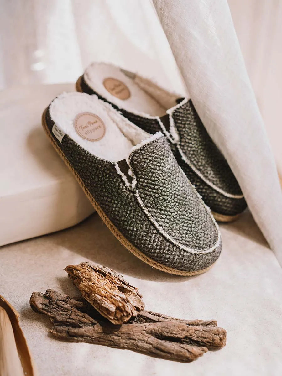 Toni Pons Nalec mule homme toile semelle jute