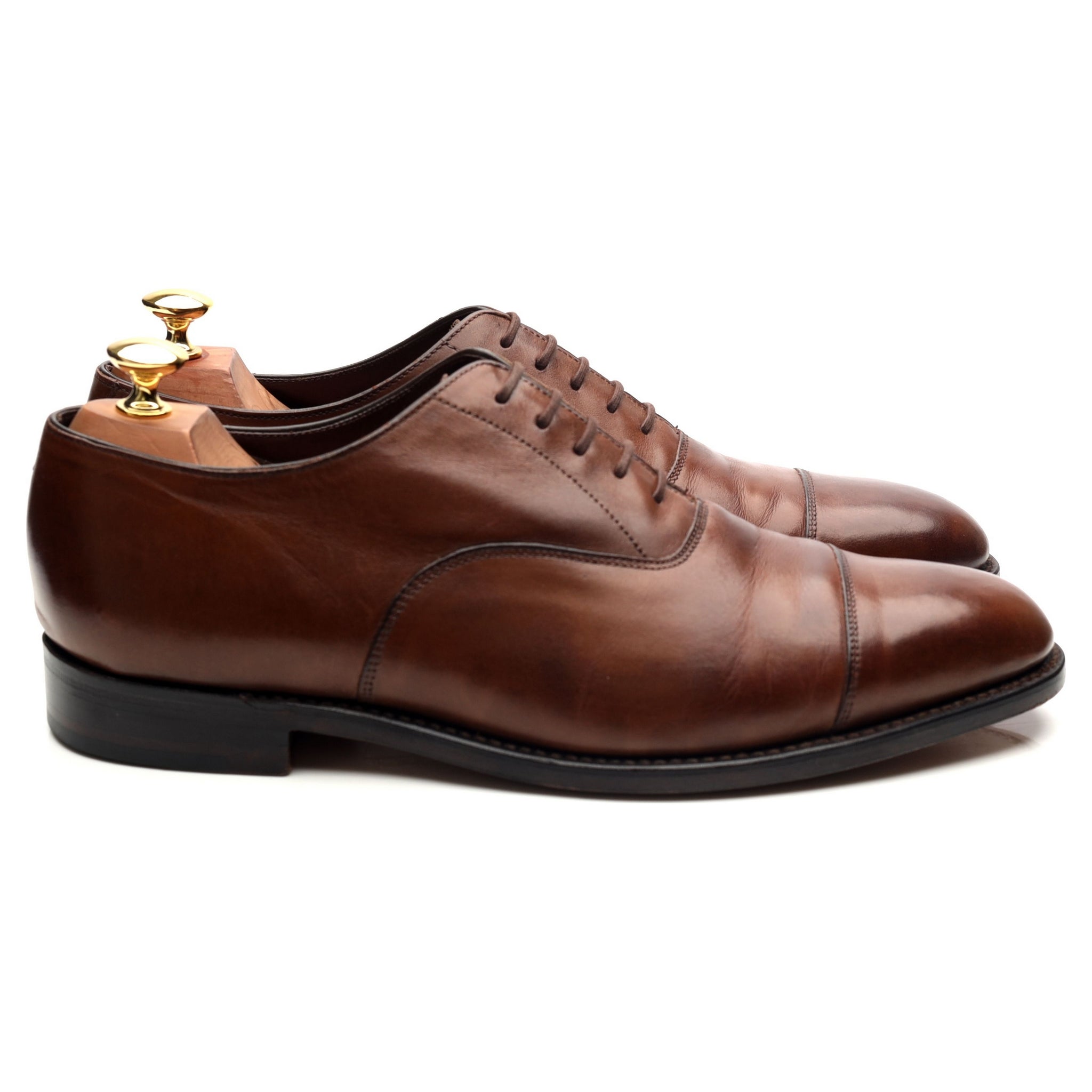 Loake 1880 Aldwych oxford cuir marron UK 9,5