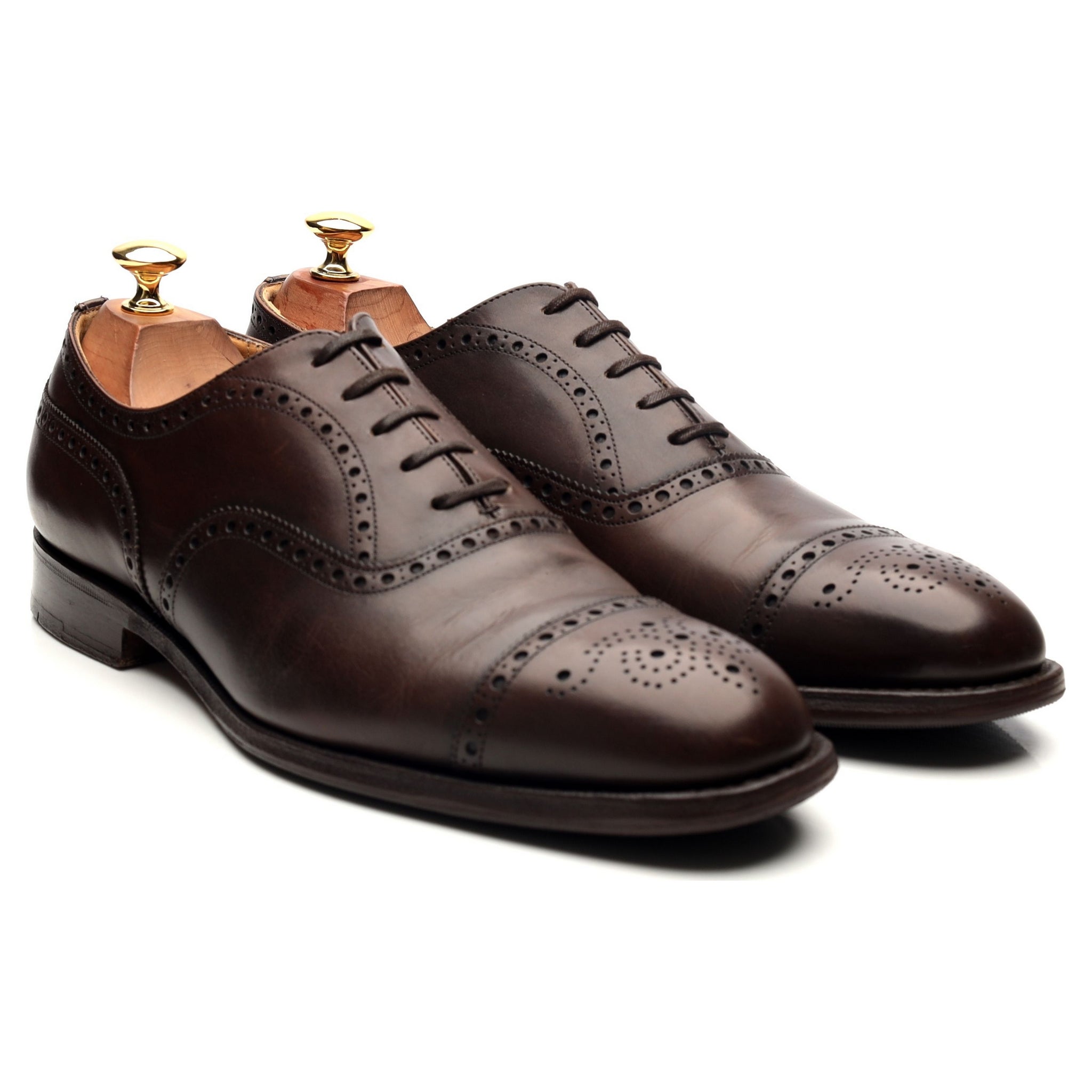 Church's Diplomat richelieu marron UK 9 demi-brogue