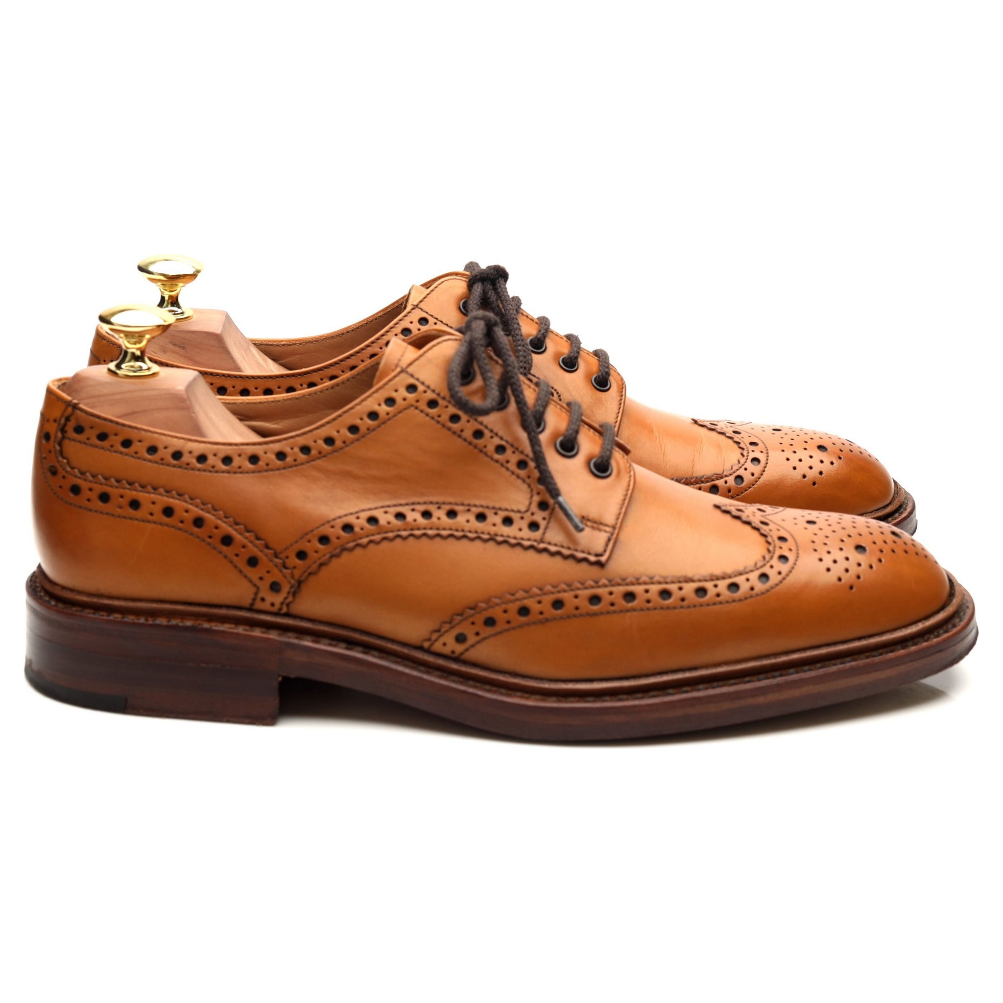 Loake Chester 2 derby cuir marron pointure UK 8