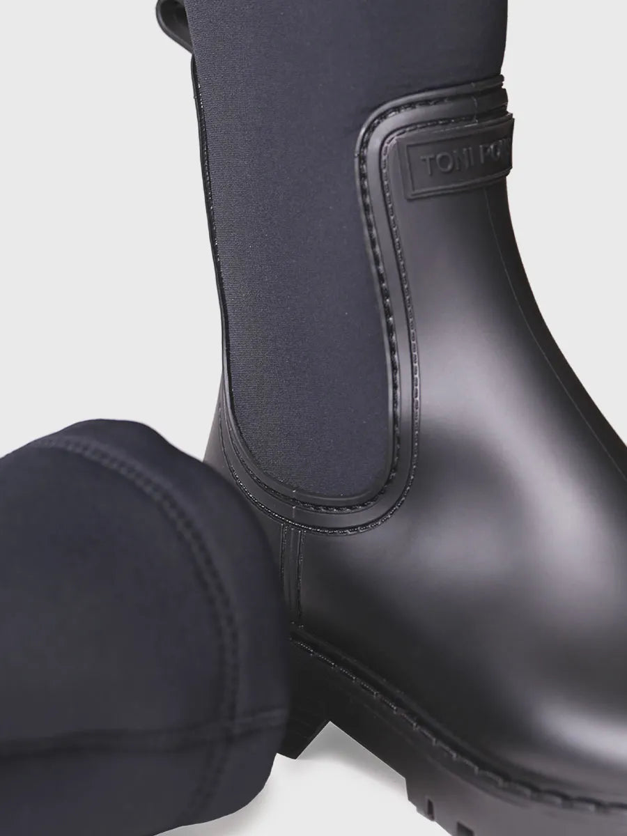 Toni Pons Cardiff bottes de pluie hautes noires