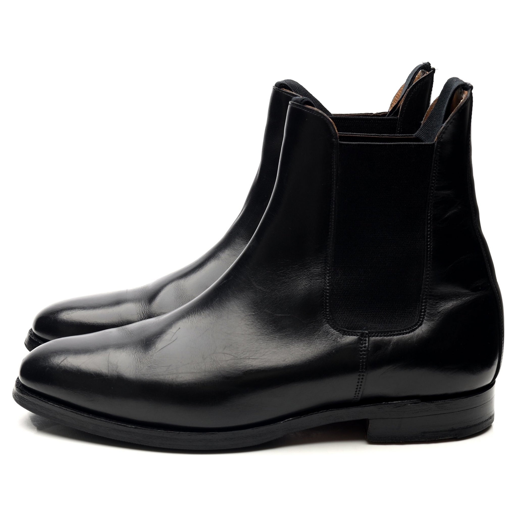 Tricker’s Lambourn chelsea boots UK 9 cuir noir