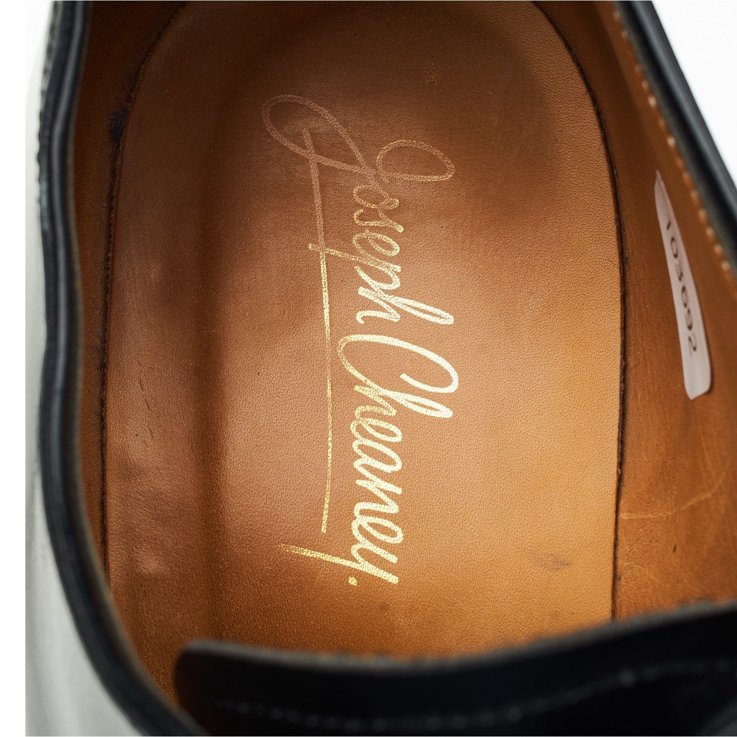 Cheaney Clichy richelieu cuir noir UK 9,5 homme