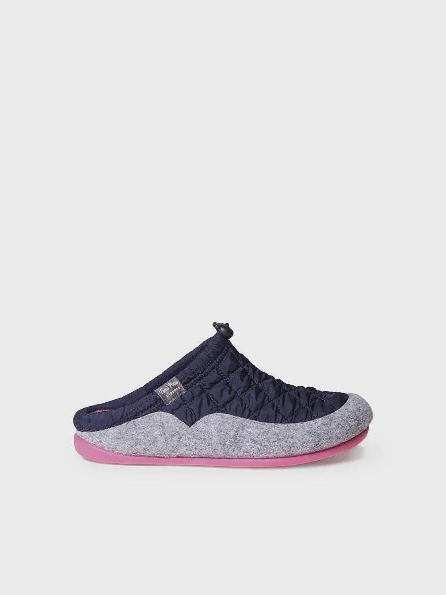 Toni Pons Mel-Um chaussons femme tissu matelassé