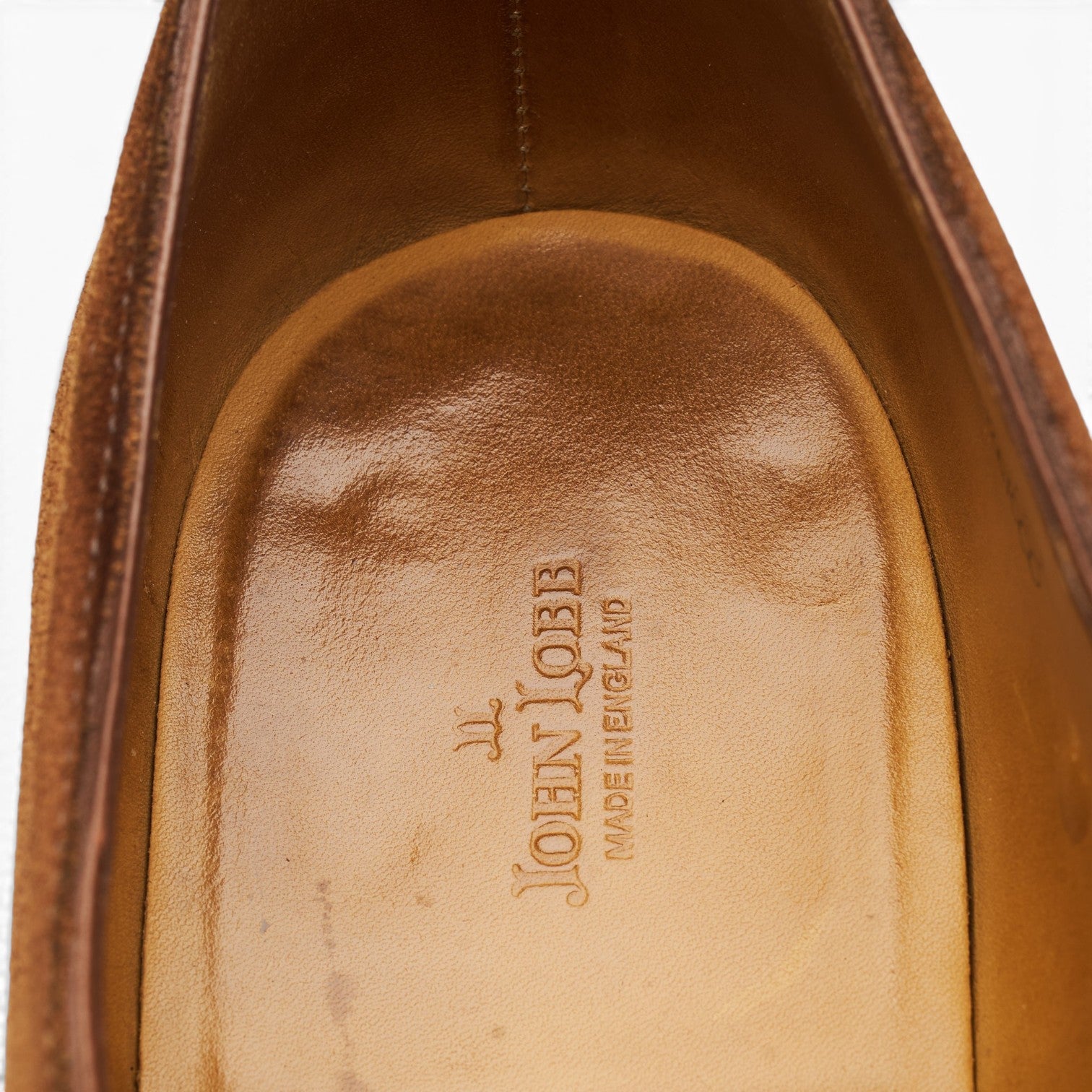 John Lobb Evesham mocassins suède marron 10.5 UK