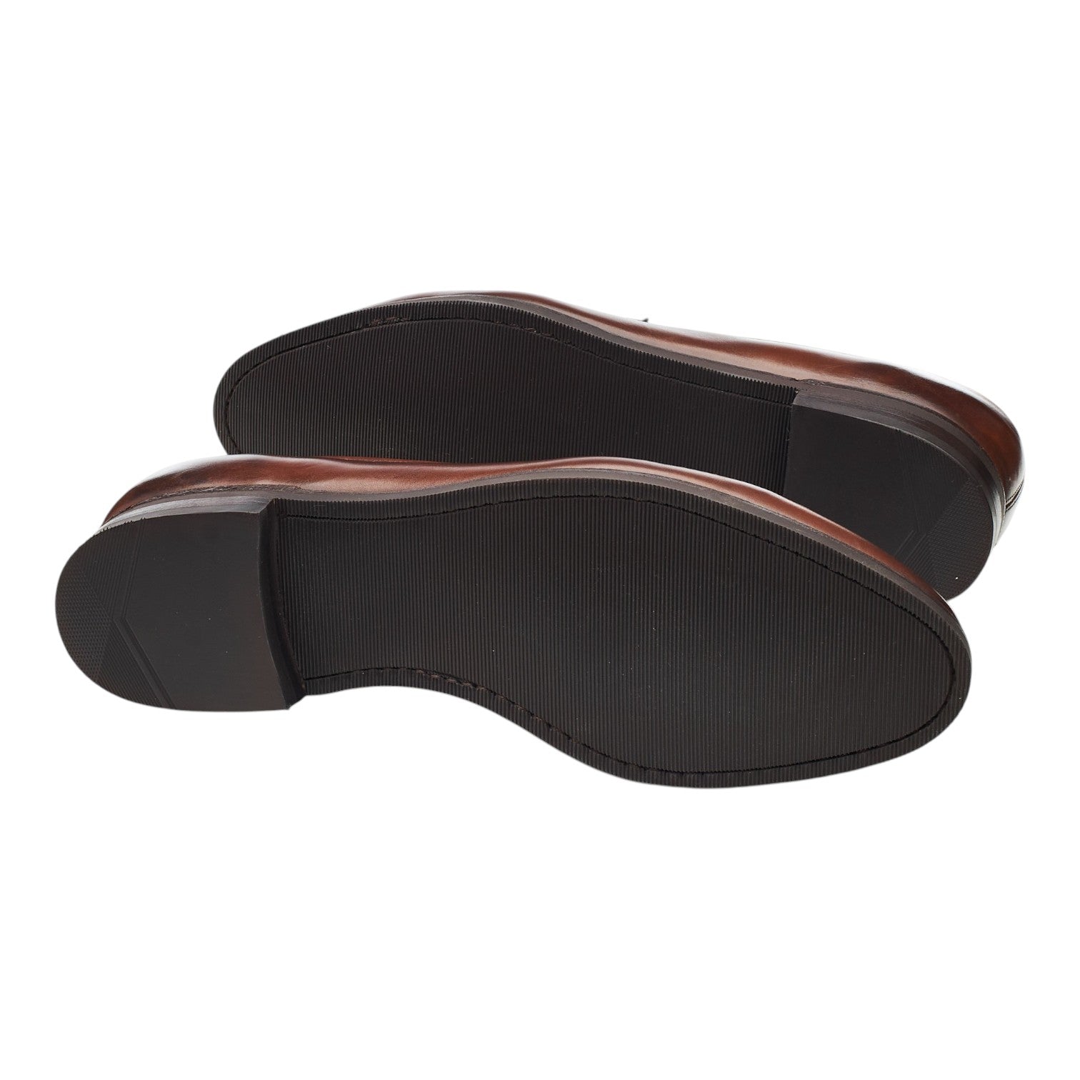Edward Green Piccadilly mocassin cuir marron UK 8.5