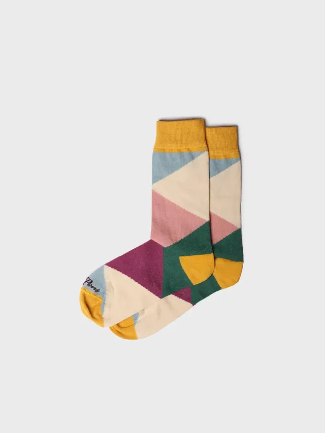 Toni Pons Quel-Mc chaussettes coton rose imprimé