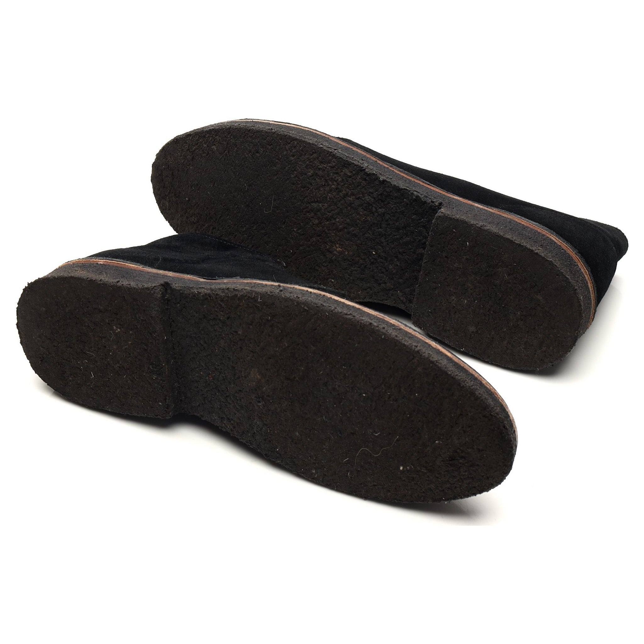 Anglo-Italian Chukka Boots Suède Noir UK 7.5