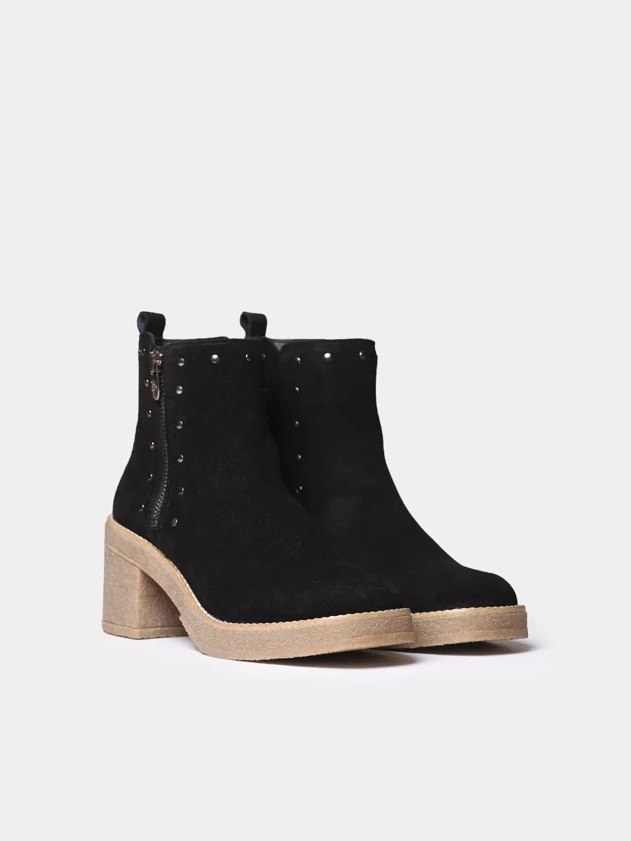 Toni Pons Pau-SY bottine femme cuir clous talon 7 cm