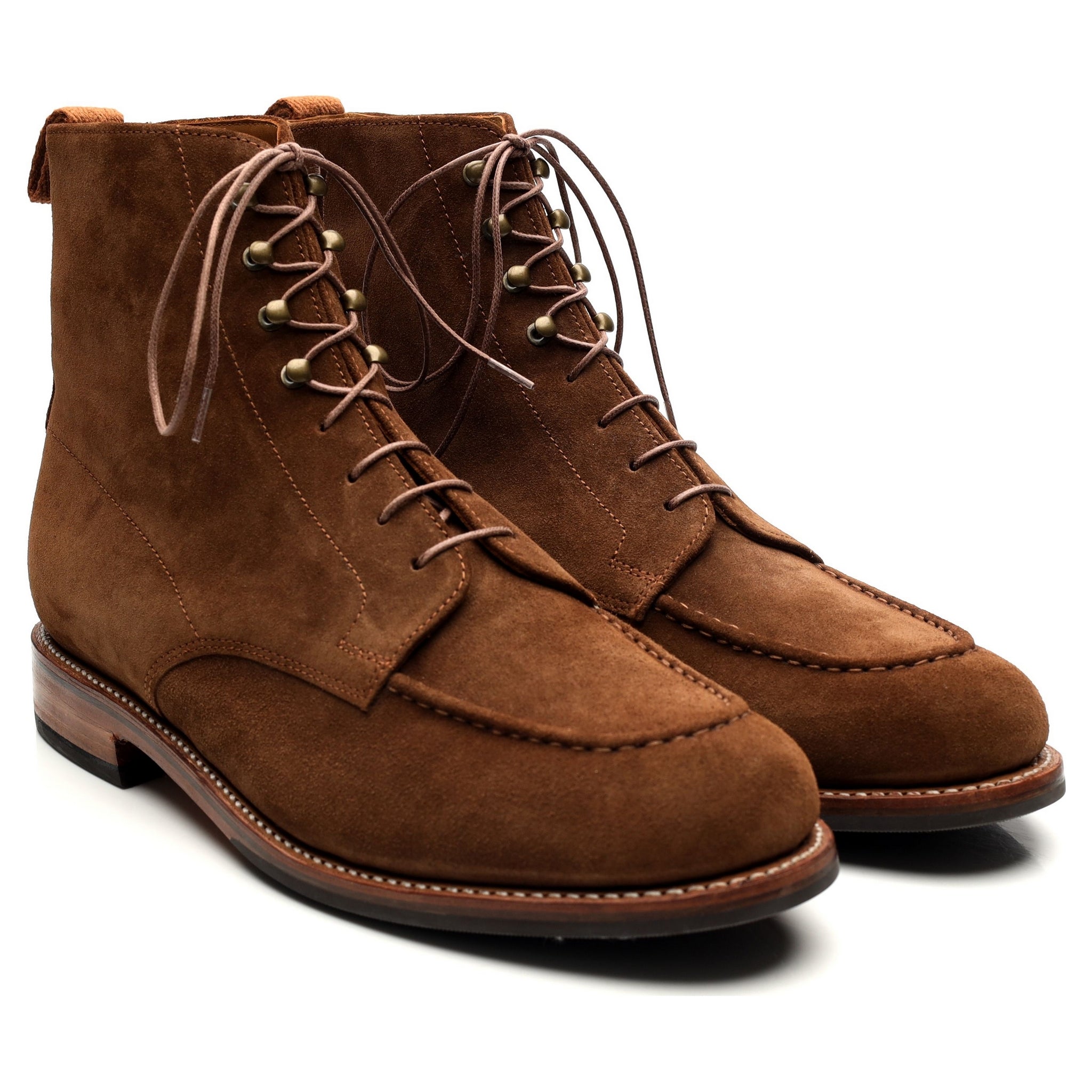 Grenson Sawyer boots daim marron UK 10