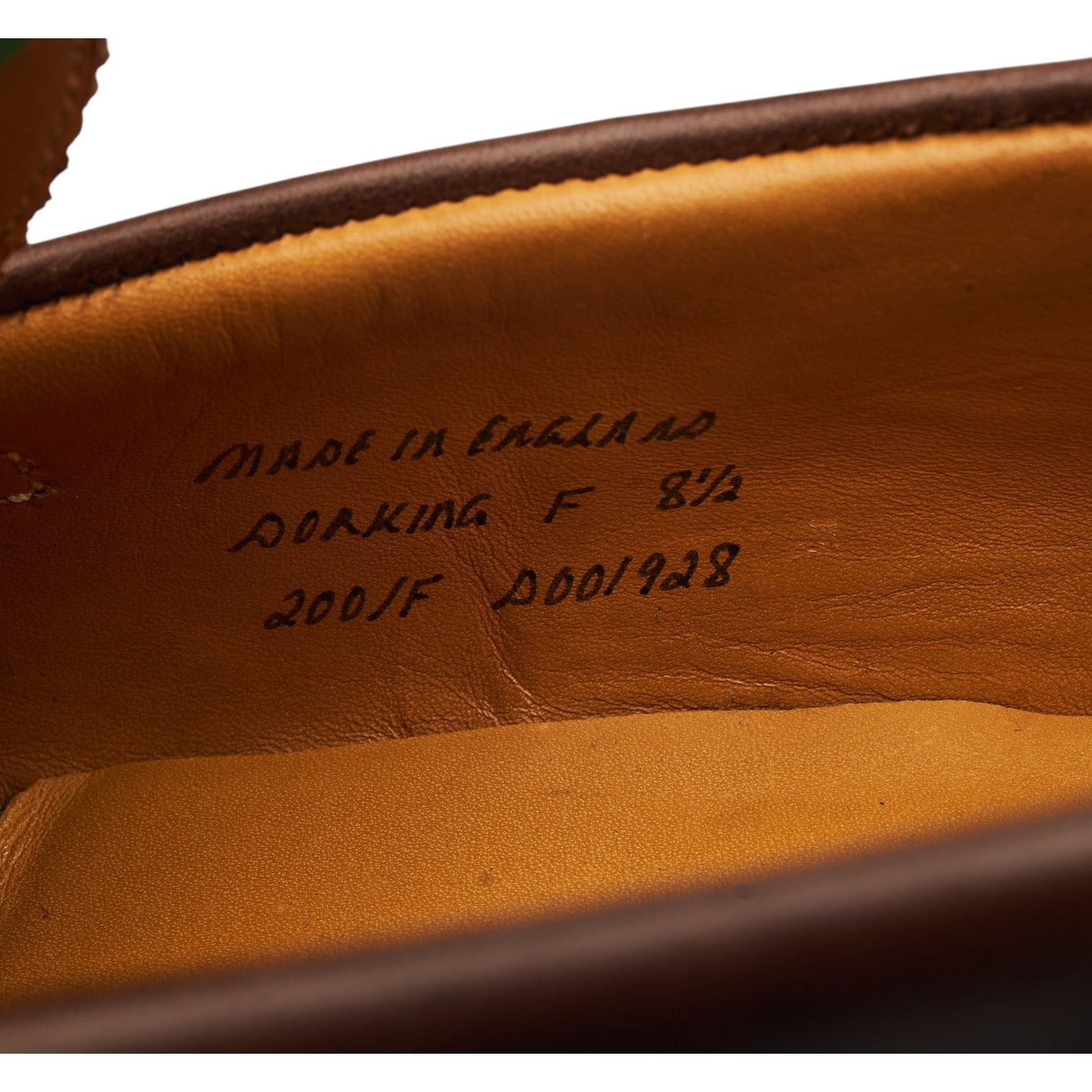 Cheaney Dorking mocassins homme bout fendu marron UK 8.5