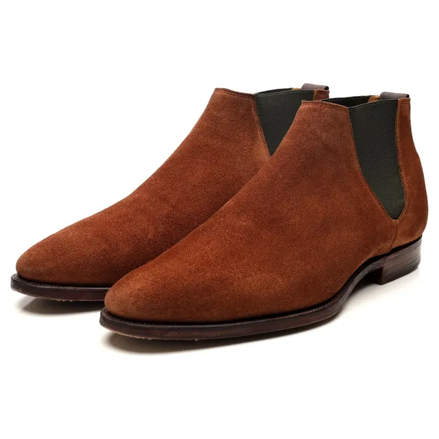 Crockett & Jones Cranford 3 boots daim UK 7