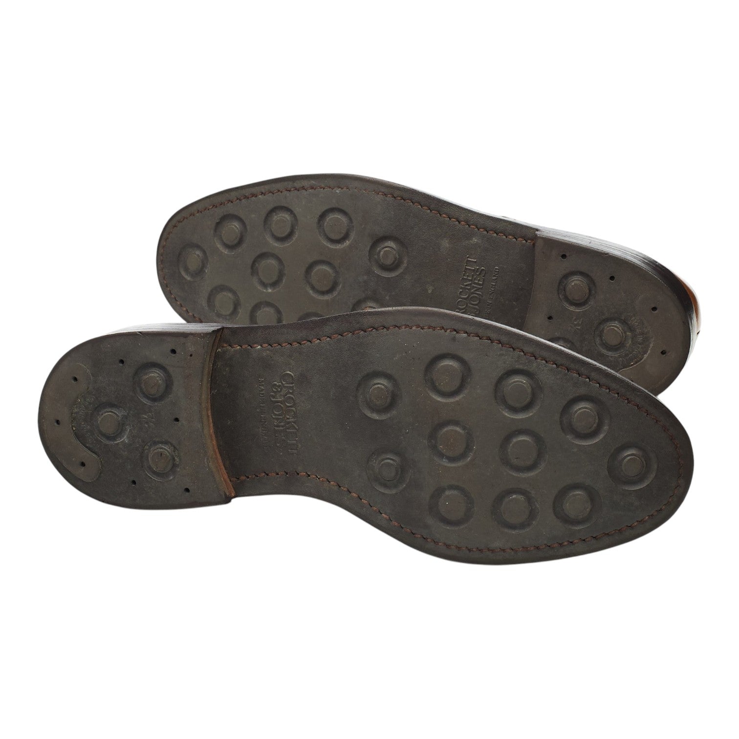 Crockett & Jones Grasmere derby cuir marron UK 9 grainé