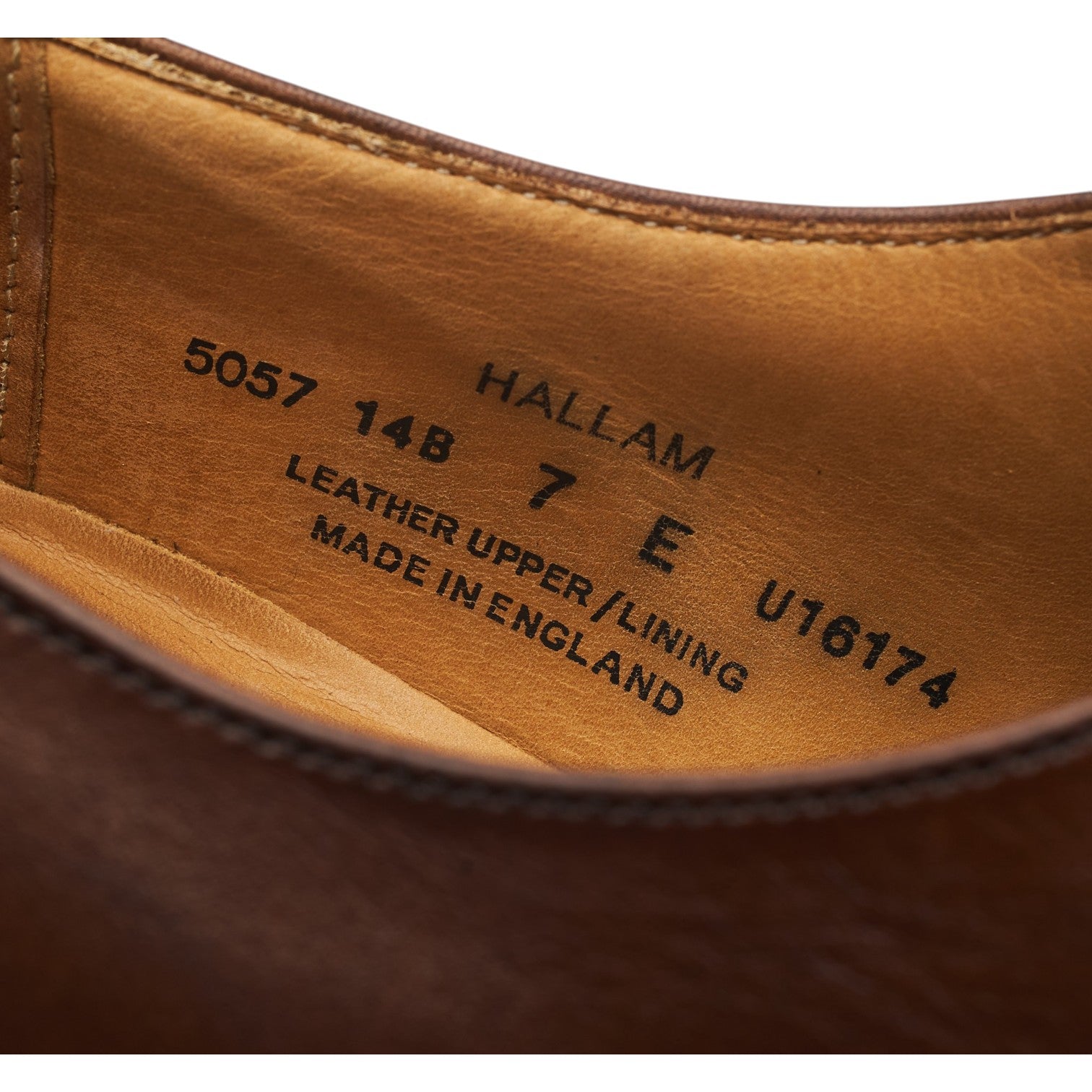Crockett & Jones Hallam richelieu cuir marron 7
