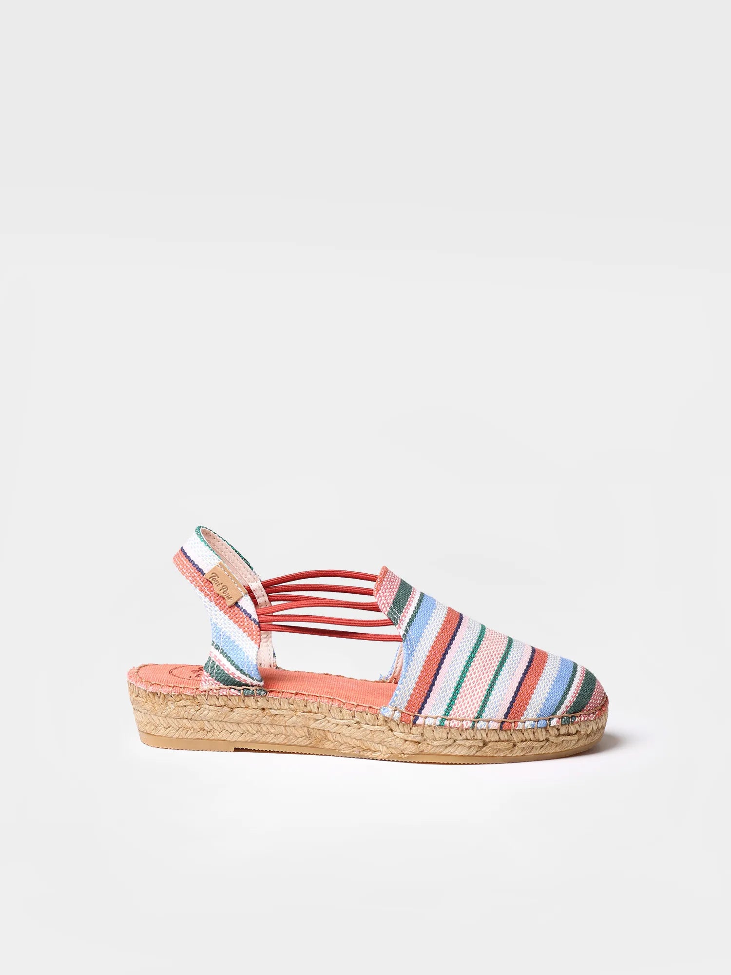 Toni Pons Norma espadrille femme toile élastique rayée