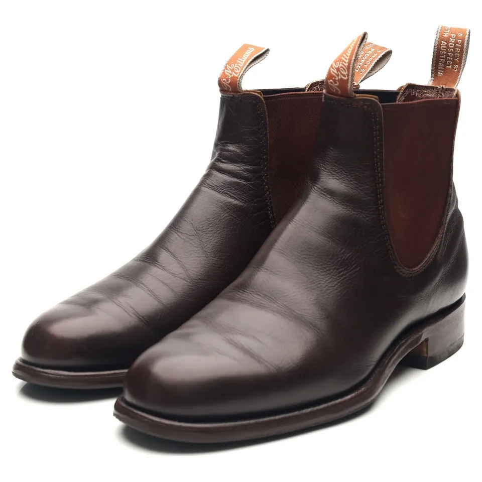 R.M. Williams Comfort Turnout bottines cuir marron UK 8