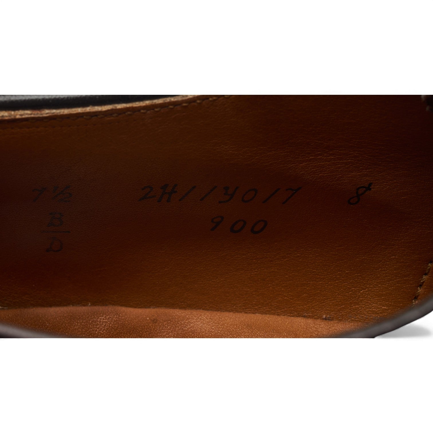 Alden 900 oxford cuir bordeaux 40 perforé