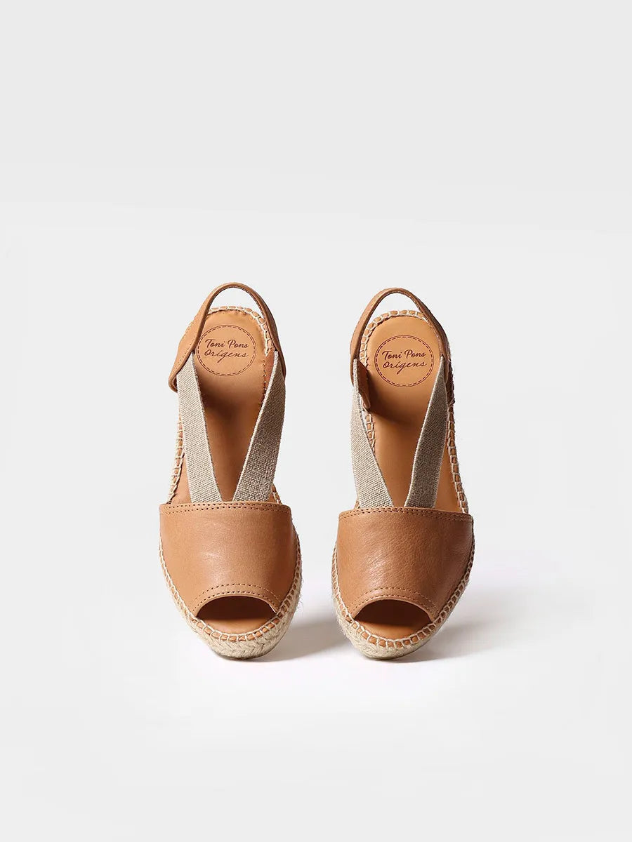 Toni Pons Etna sandale cuir compensée 3,5 cm
