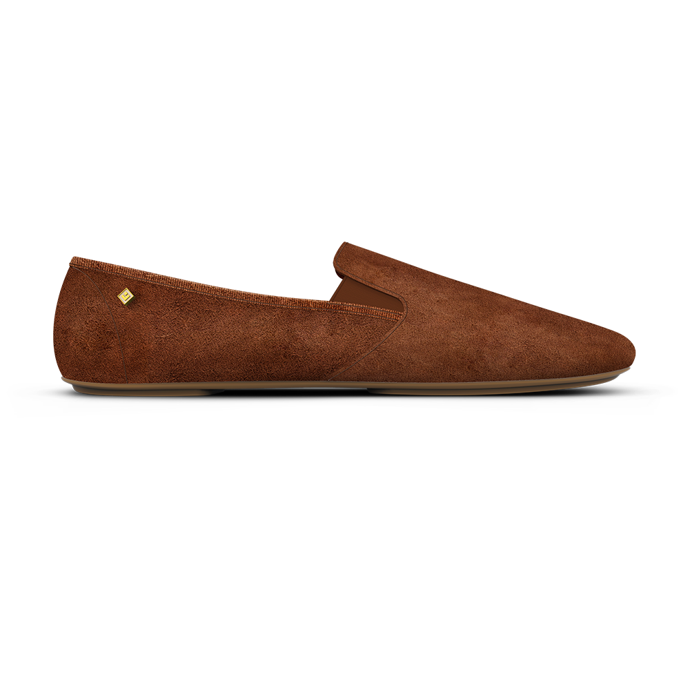 Rivieras Jazz Suede Terracotta chaussures cuir