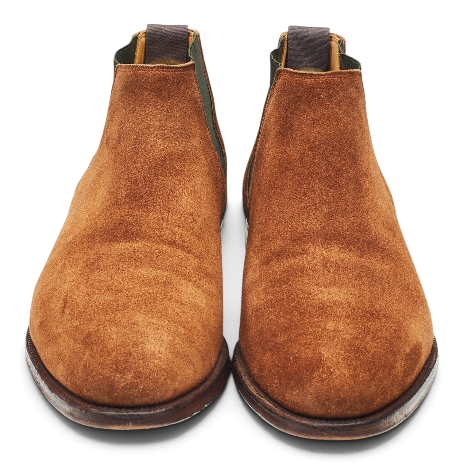 Crockett & Jones Cranford 3 bottines chelsea UK 7 daim