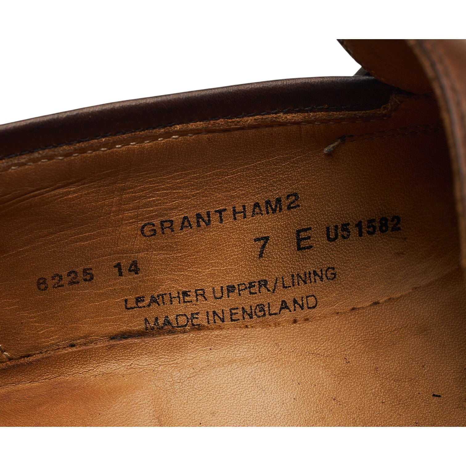 Crockett & Jones Grantham 2 mocassins cuir marron pointure UK 7