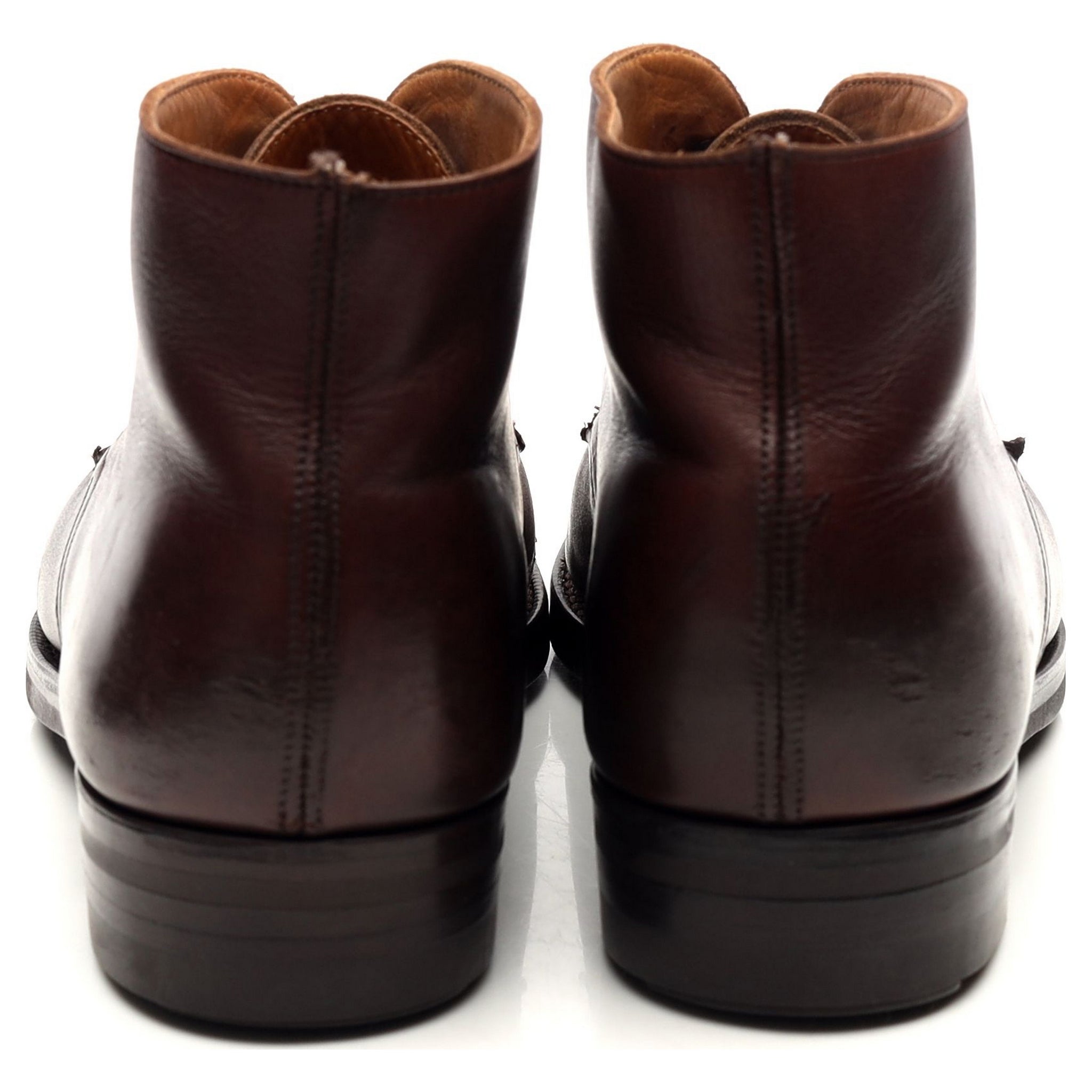 Crockett & Jones Tetbury chukka boots cuir marron foncé UK 6.5