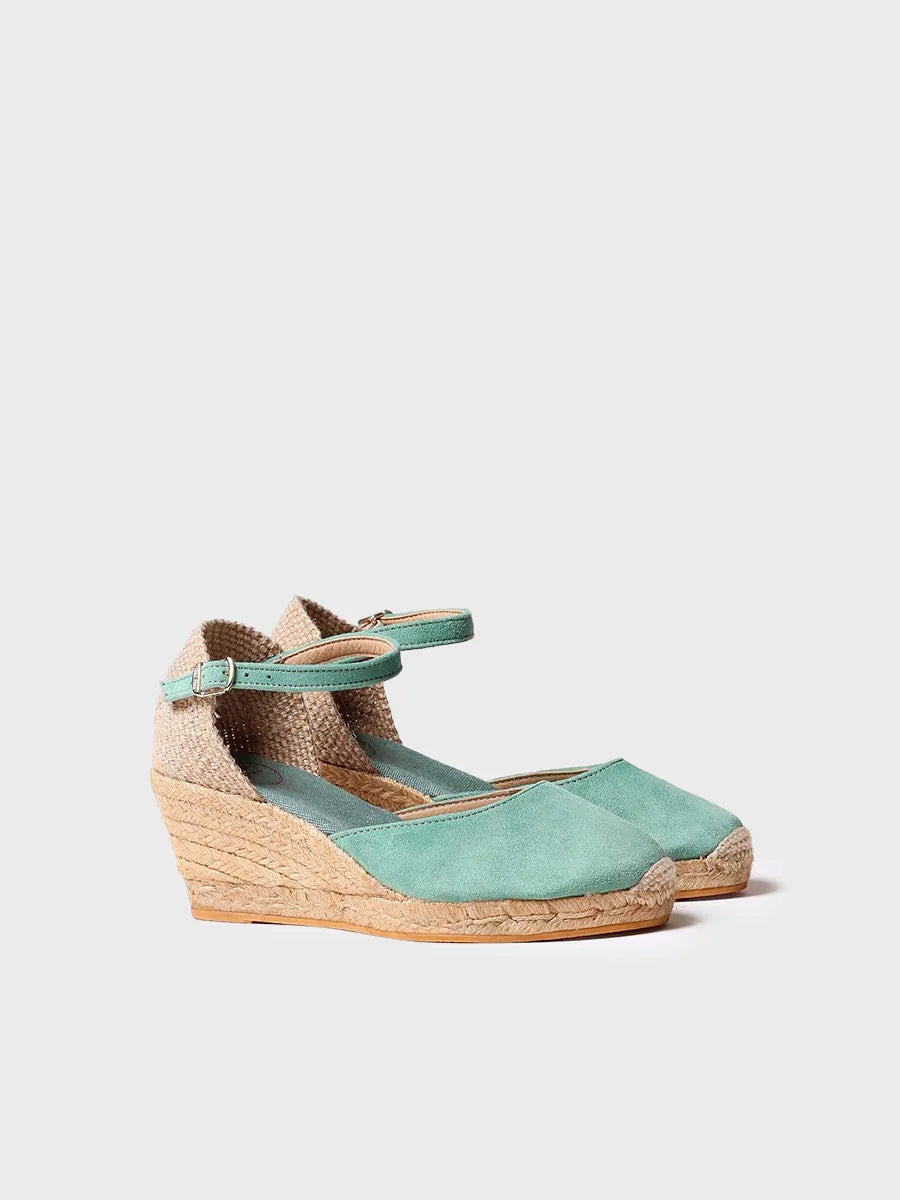 Toni Pons Lloret-5 espadrille compensée menthe