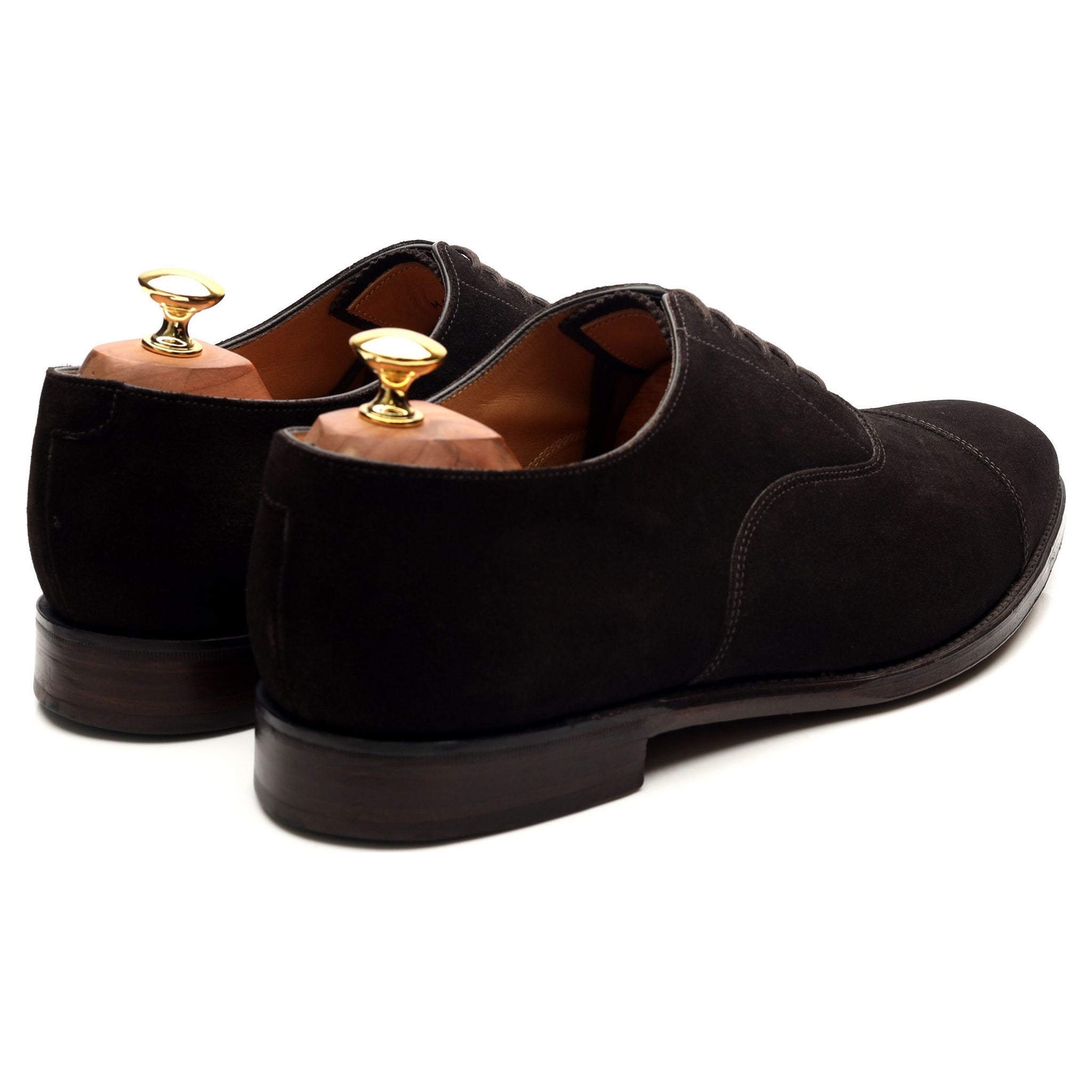 Loake 1880 Aldwych richelieu daim marron 10 cousu Goodyear