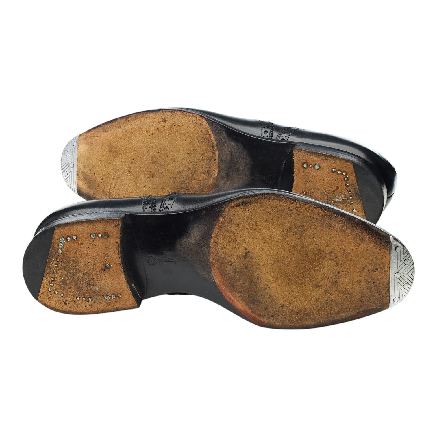 Edward Green Cadogan richelieu cuir noir UK 5.5