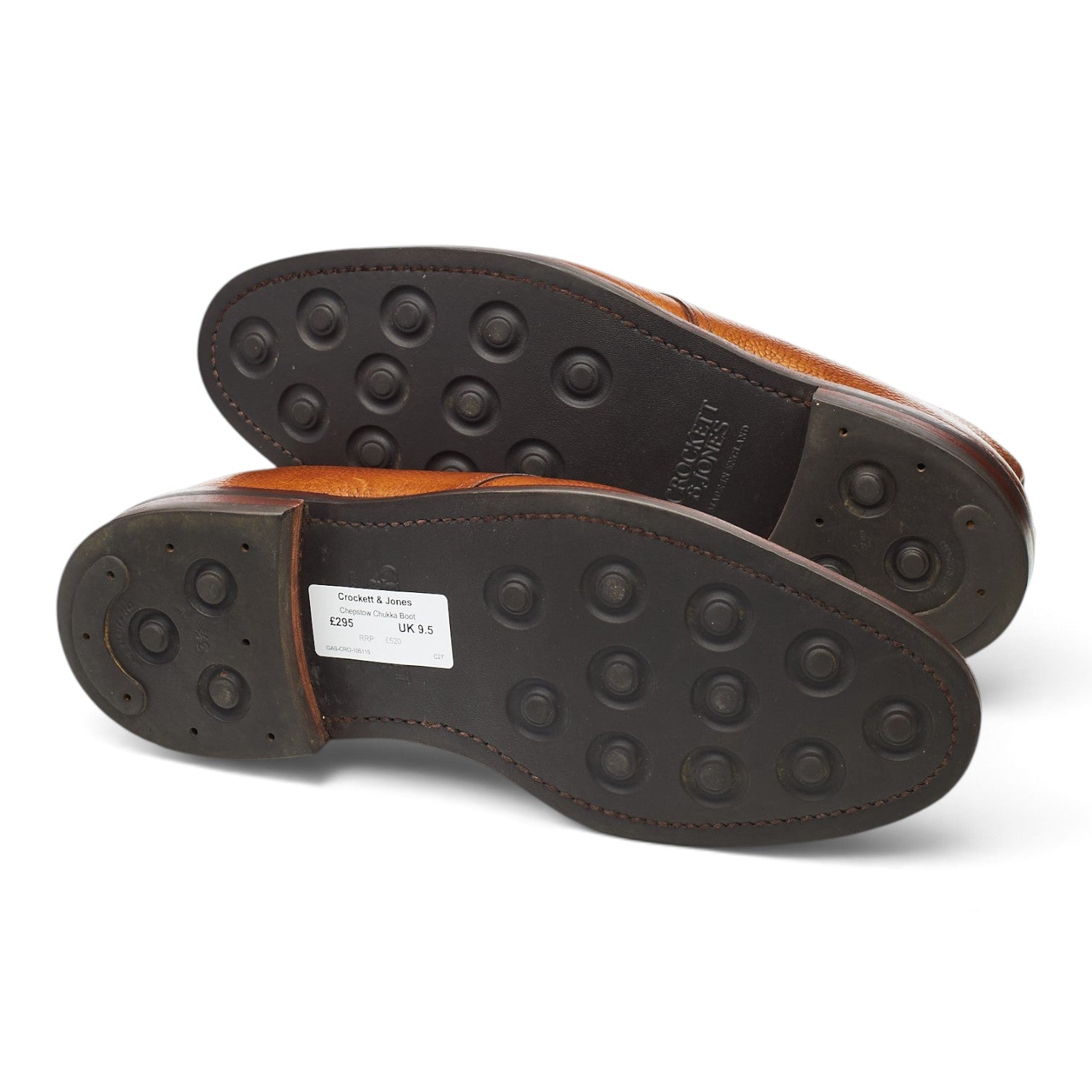 Crockett & Jones Chepstow bottines cuir marron 9.5