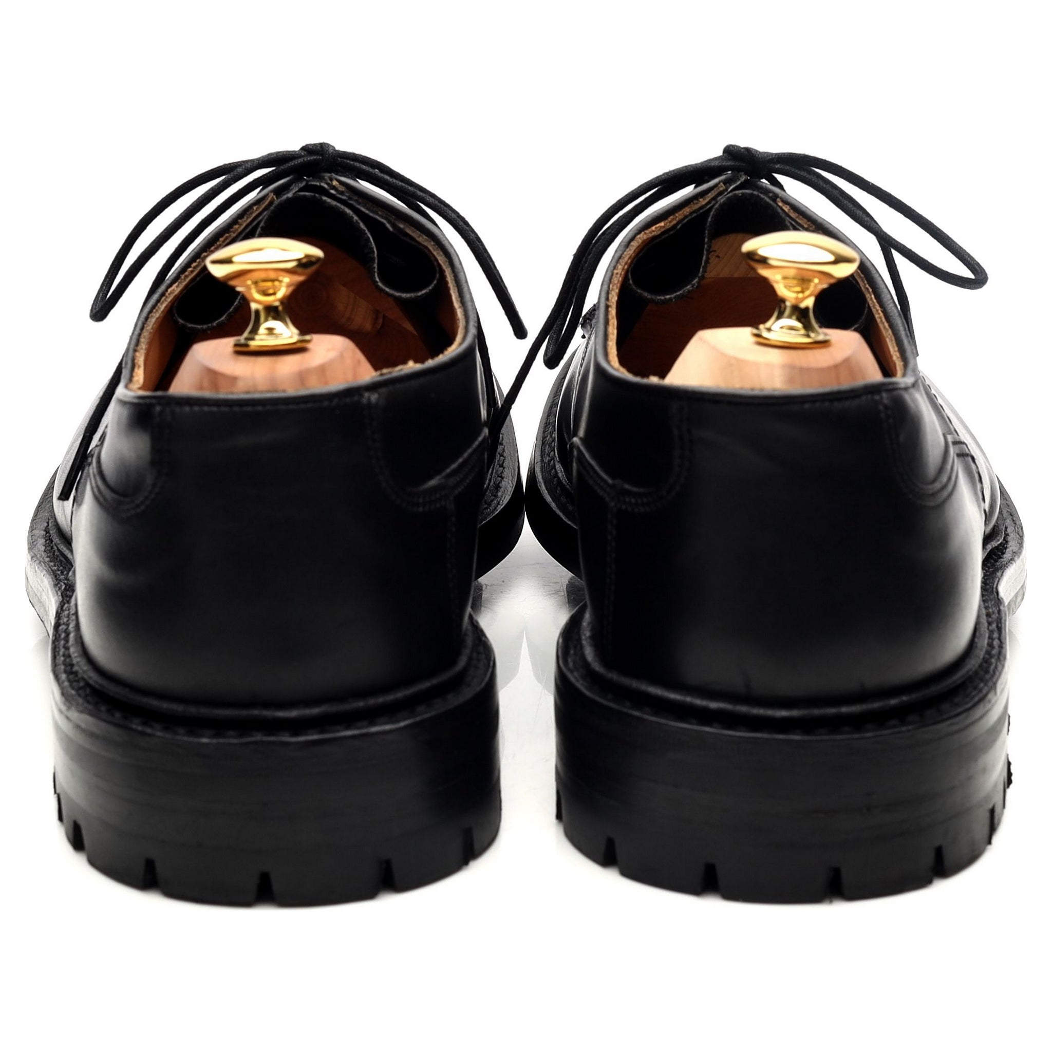 Tricker's Matlock derby cuir noir 10.5 semelle commando