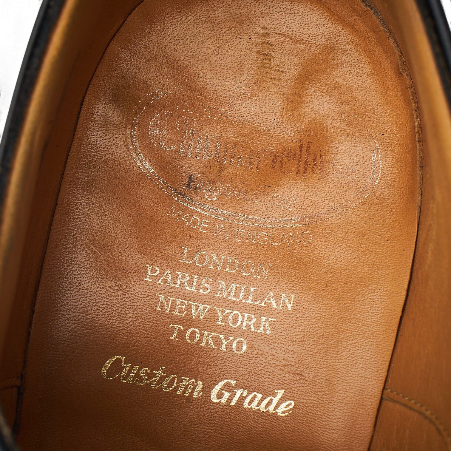 Church’s Dubai oxford cuir noir UK 7 large