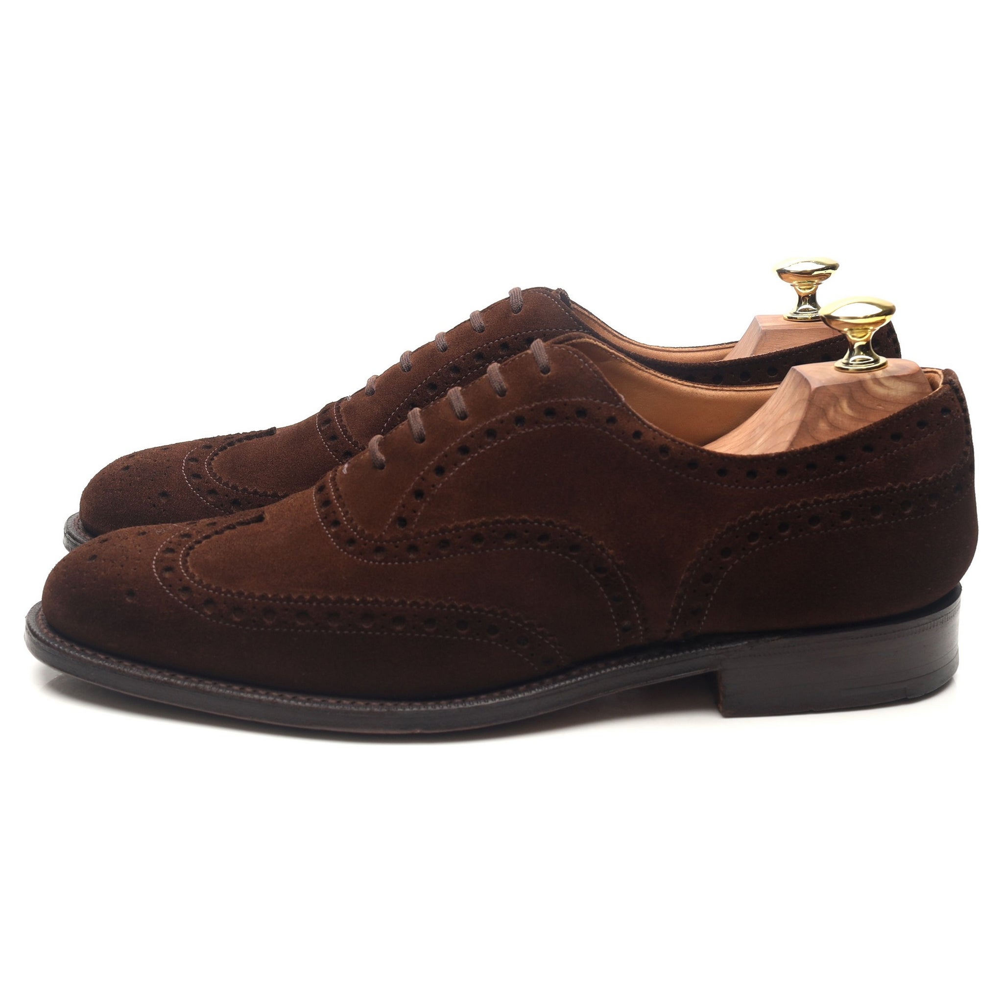 Church's Chetwynd brogues suède marron foncé UK 7.5