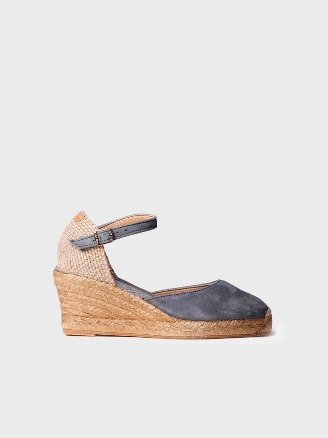 Toni Pons Lloret-5 espadrille cuir compensee bout ferme