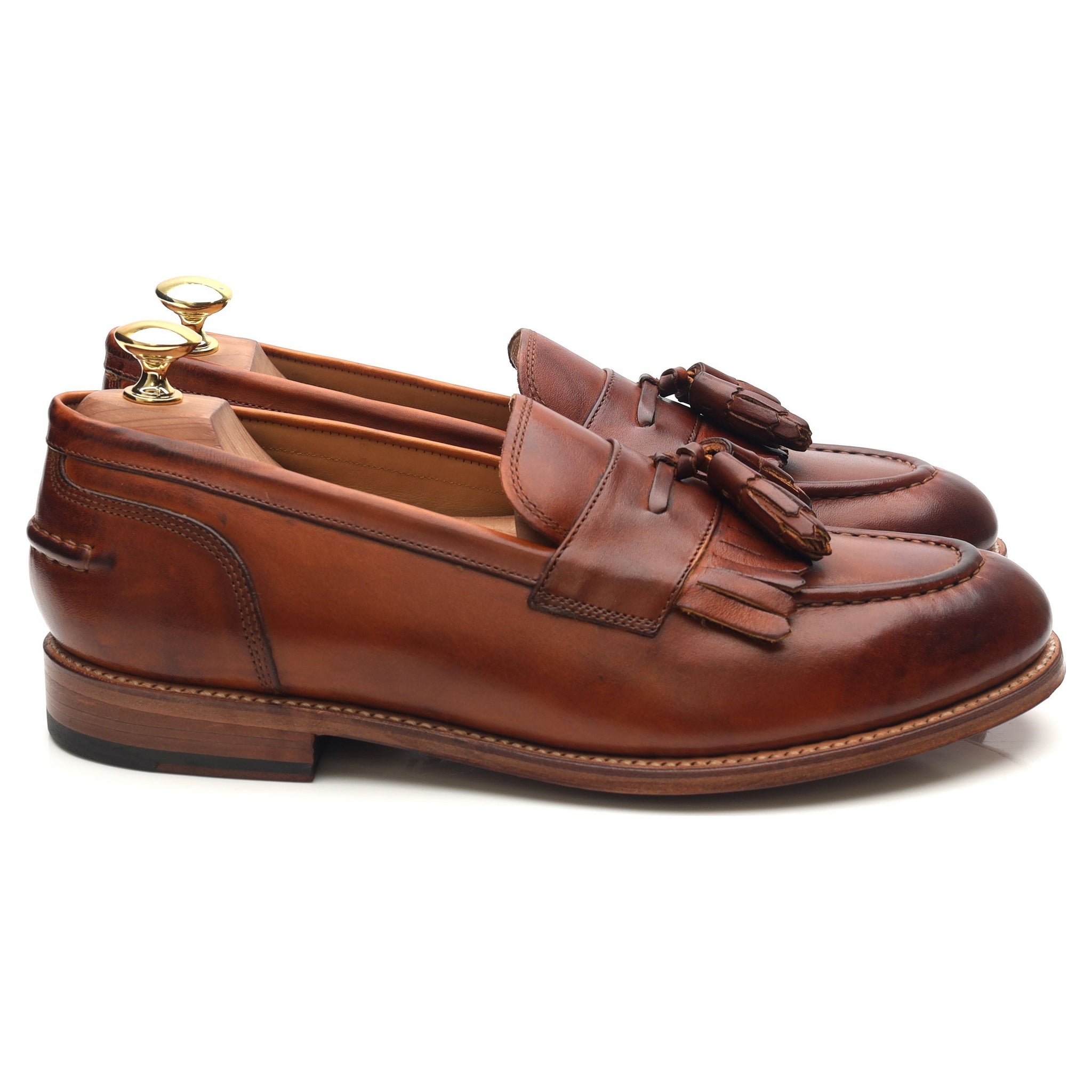 Grenson Mackenzie mocassin cuir marron pointure UK 8.5