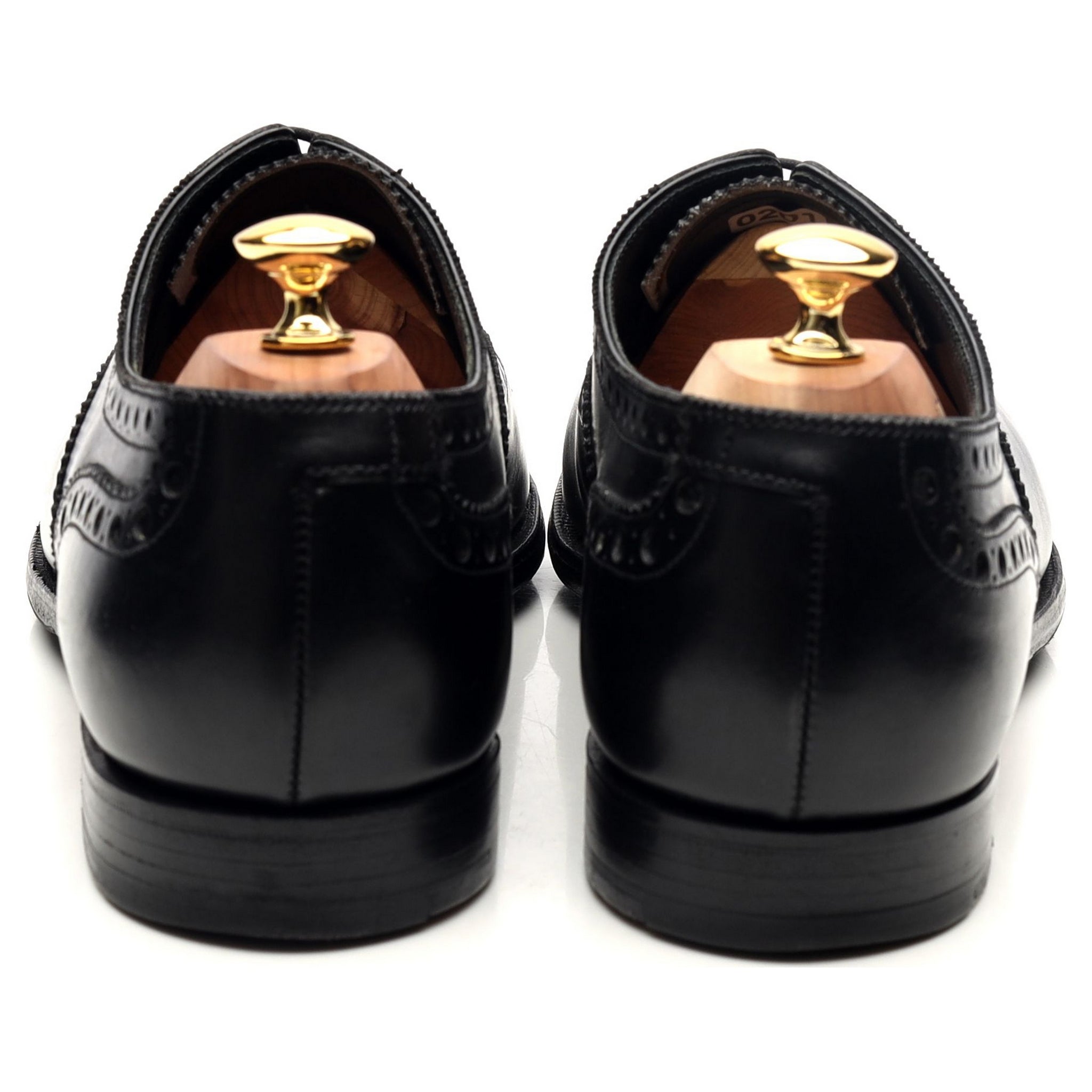 Crockett & Jones Richard James richelieu noir UK 10 cuir
