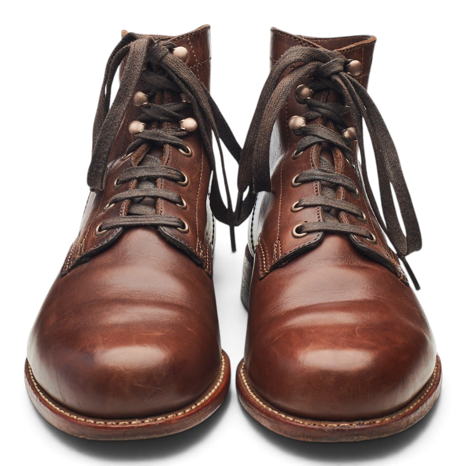 Wolverine 1000 Mile boots cuir marron UK 8