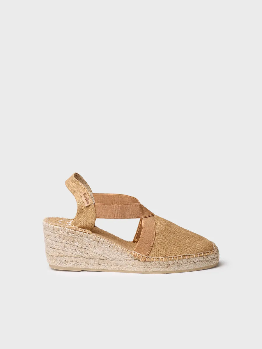 Toni Pons Ter espadrilles compensées coton vegan