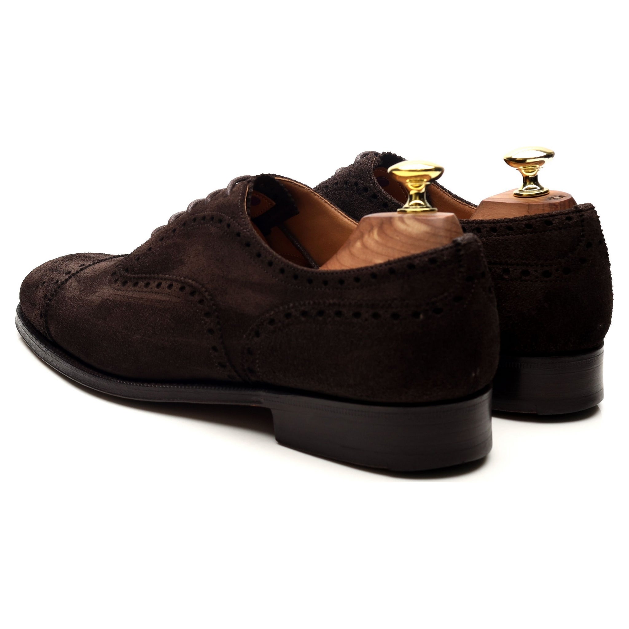 Church's Highgrove richelieu suède marron foncé UK 7.5