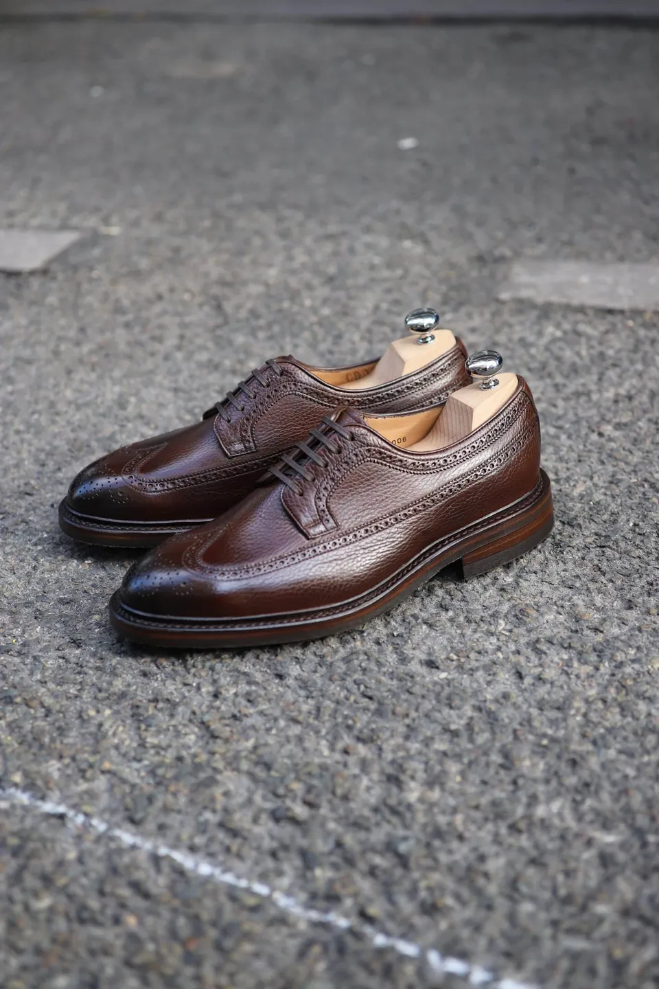 Malfroid Brogue-Master derby grainé forme 437