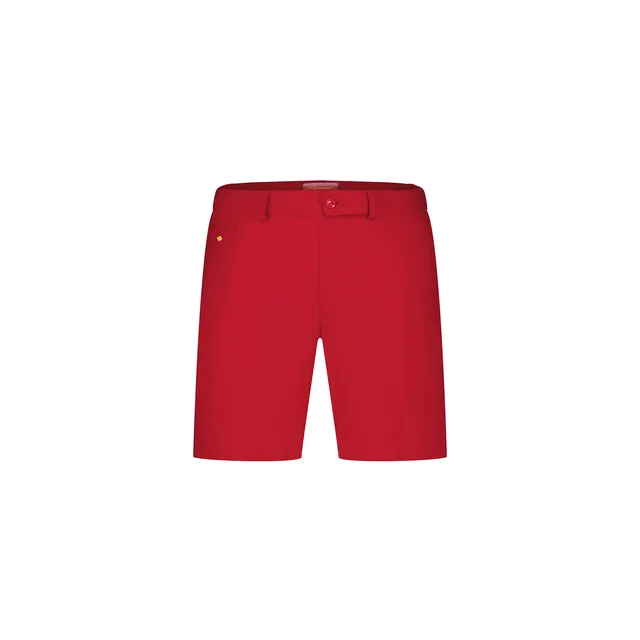 Rivieras Marseille short de bain rouge coupe droite