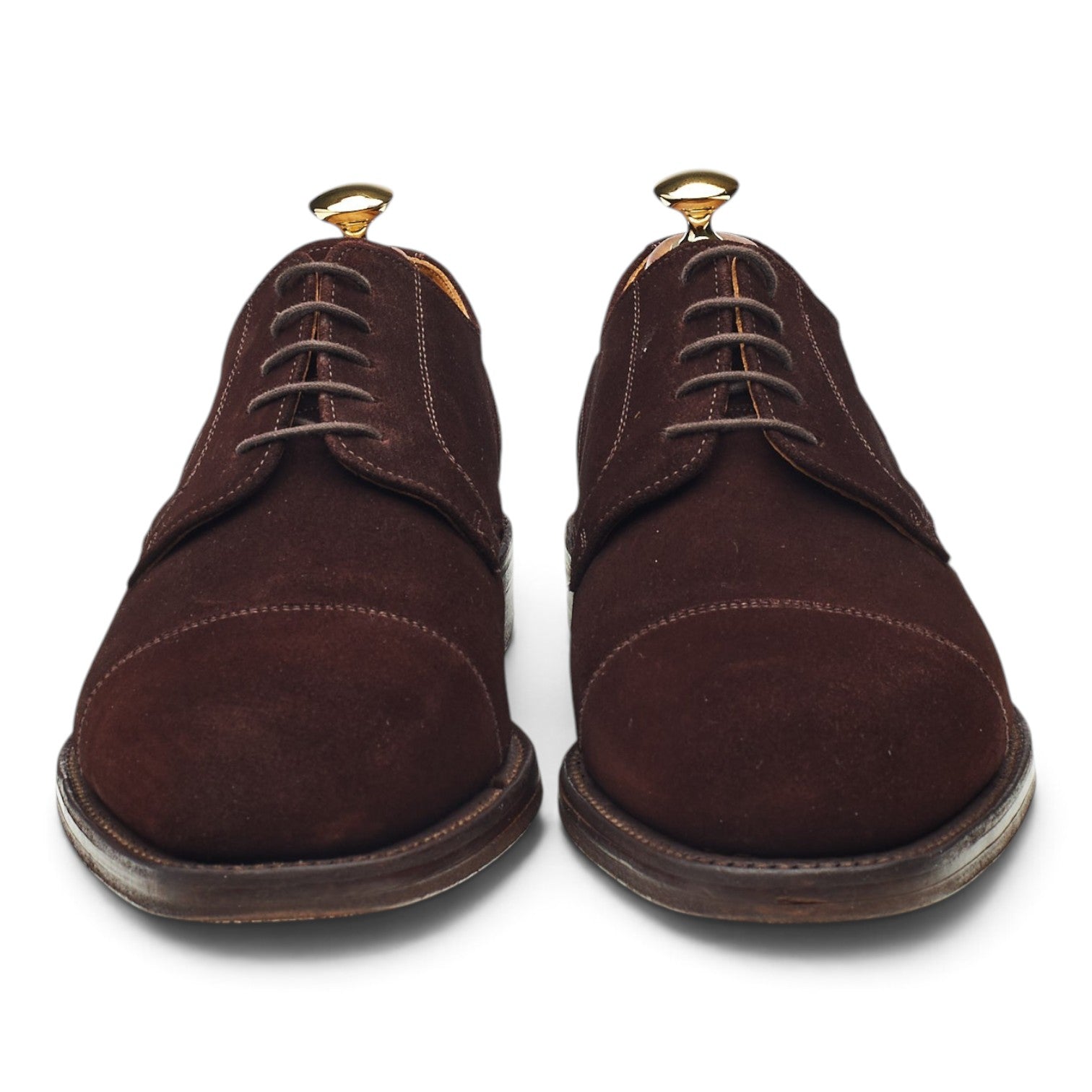 Cheaney Deacon derby daim bordeaux UK 10