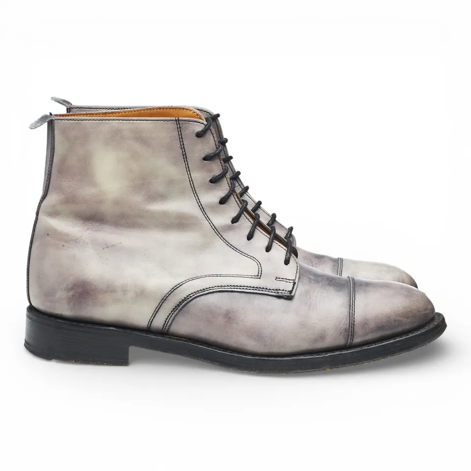 Cheaney Sadie Bottines Cuir Gris Clair Pointure UK 3
