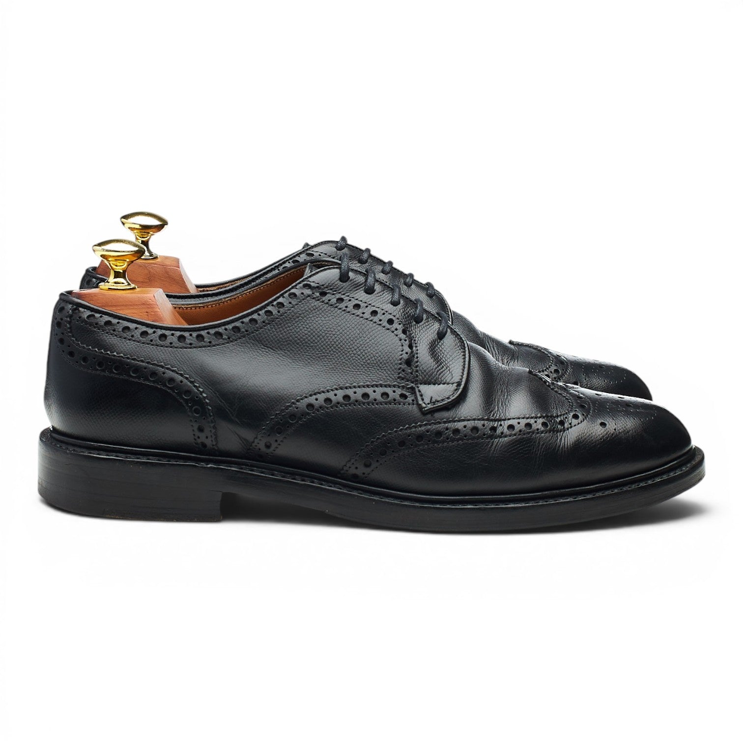 Cheaney Bexhill derby cuir noir grainé pointure 41,5