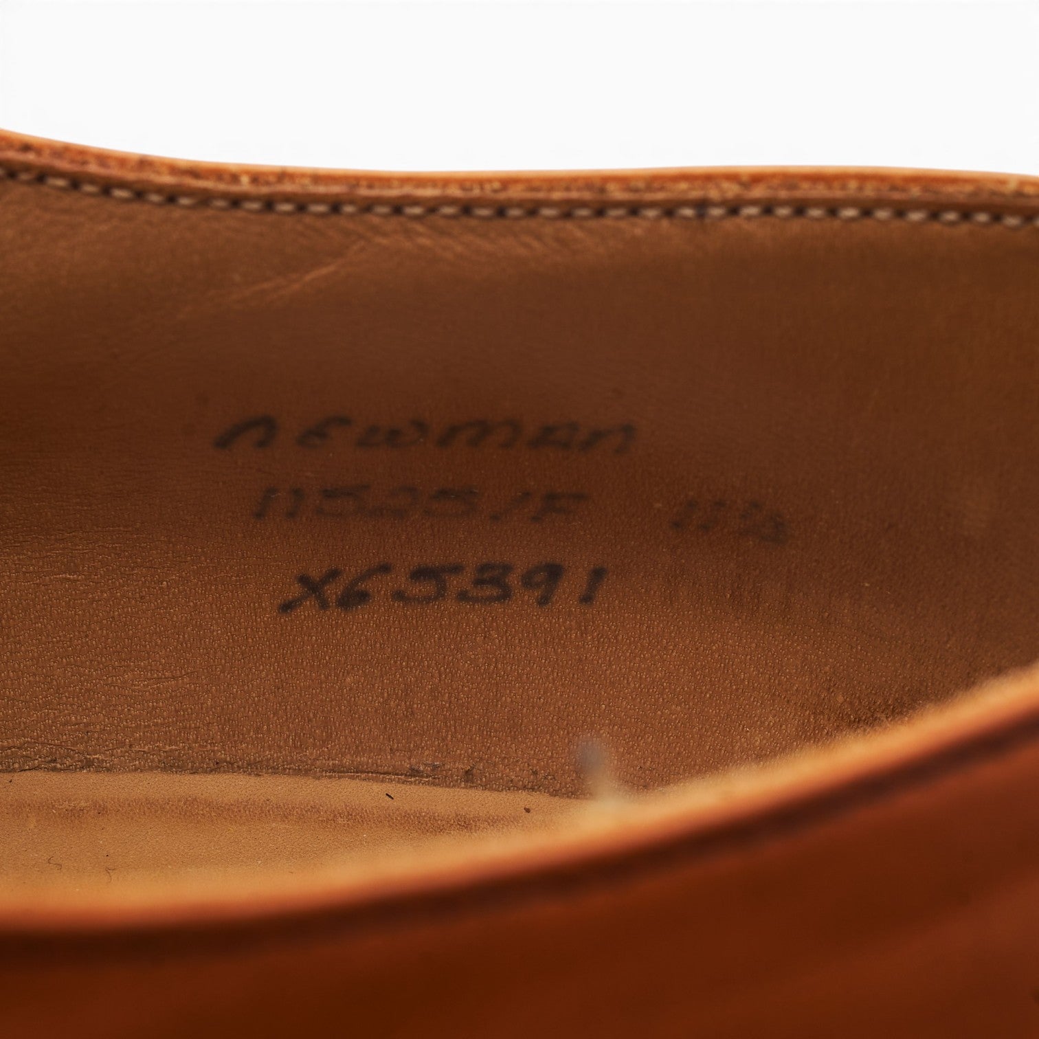 Cheaney Newman derby cuir marron clair UK 11.5