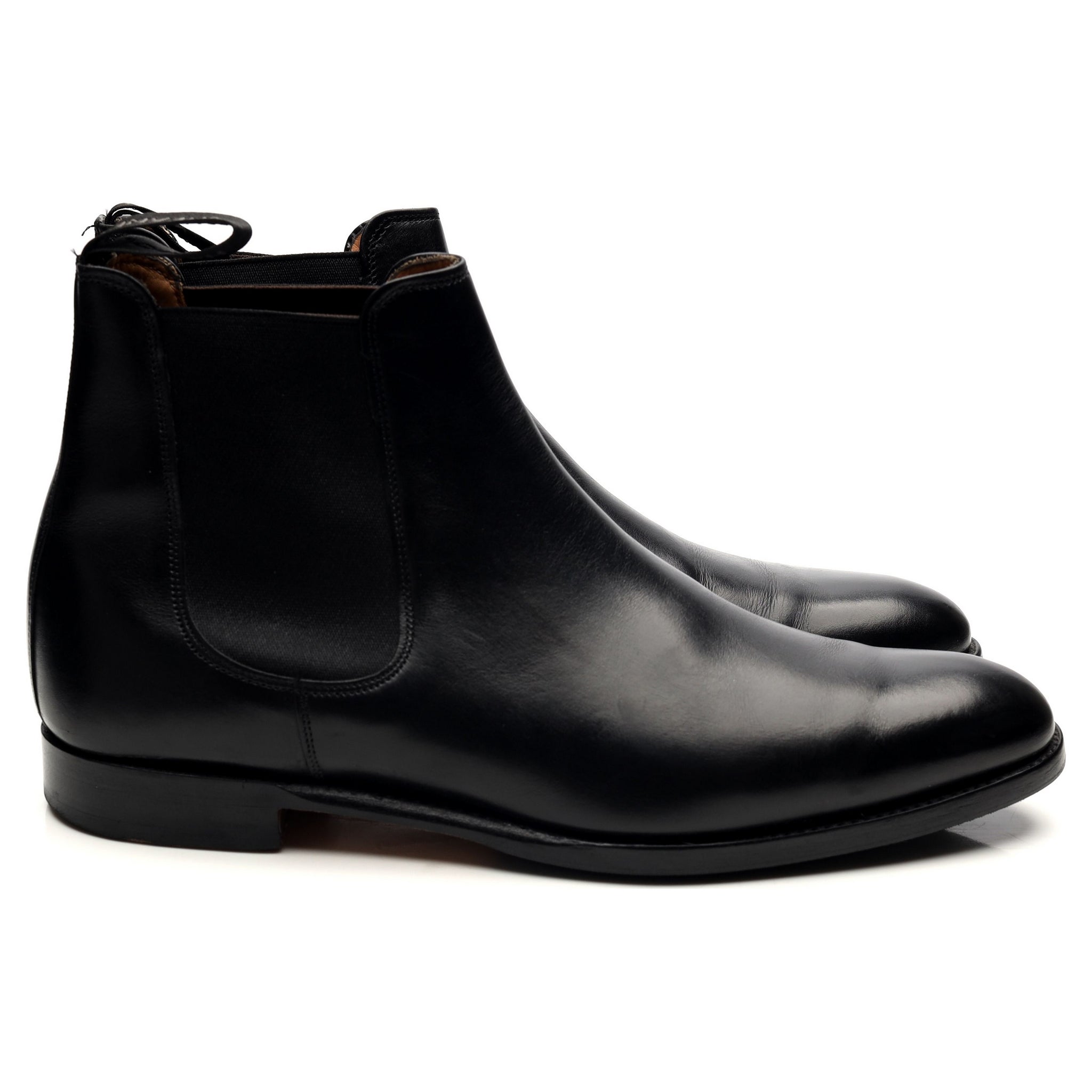 Cheaney Threadneedle bottines chelsea cuir noir UK 8
